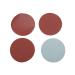 20 pieces of highly wear -resistant grinding wheels grinding wheels eccentric grinding pads grit 3000 sandpaper round shape grinding wheels with durable aluminum oxide grains