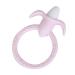 Infant Silicone Teether - BPA Free Soft Pink Teething Toy for Toddlers | Safe Chewing & Soothing Solution - Buy Online on GoSupps.com