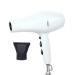 Hair Dryer Professional 2400W Salon Hairdryer Ionic 2 Speed 3 Heat Cool Shot Setting Powerful AC Motor Blow Dryer with Nozzle Powerful Quick Drying Protect Hair for Home and Salon White Small Gift
