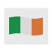 2 x Microfiber Cleaning Cloths for Glasses / Eyeglasses "Waving Irish Flag" (LC00024900)