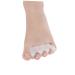 FRCOLOR Gel Foot Separator for Hallux Relief | Bunion Sleeves Spacers & Cushions - Medium White - Buy Online on GoSupps.com