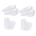 NOLITOY 2 Sets Heel Cover Protection Pad White Man Sebs Sole of Foot