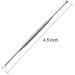 Luxxii 2 Pack Stainless Steel Double-Ended Ear Pick Earwax Removal Tools - Buy Online on GoSupps.com