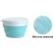 Jcassan 950ml Folding Bowl with Lid - Portable Collapsible Salad Bowl for Backpacking, Camping, Travel & Hiking - Buy Online on GoSupps.com