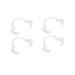 Mouth opener C-shape Mouth opener mouth opener game cheek holder mouth holder for mouth opener challenge dental C-shape mouth opener for party games and tooth whitening (white)