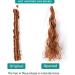 Just Another One French Curly Braiding Hair for Box Braids 22 Inch Loose Wave Synthetic Braiding Spiral Curl Braids Crochet Hair Ombre Silk For Braiding Womens Girls & Unisex Auburn. - Buy Online on GoSupps.com