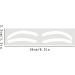  Whnbuij Stick-on Eyebrow Tattoos Mapping Stickers Eyebrow Shape Guide | 10 Pairs of Eyebrow Shaping Stencils Eyebrow Mapping Templates for Tinting - Buy Online on GoSupps.com