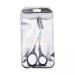 Amagogo 4x stainless steel eyebrow scissors eyebrow trimmers professional eyelashes hair removal women and men beauty tool for make -up