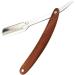 Nature Razor: Vintage Wooden Scales Manual Straight Edge Razor for Men - Safe Wet Shaving & Beard Grooming - Buy Online on GoSupps.com
