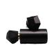 50ml Black Gold Polyhedral Cover Refillable Thick Glass Spray Perfume Bottle Suitable for Travel Portable Refillable Makeup