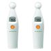 Veridian Healthcare Temple Thermometer | Infrared Measurements | Fast 6-Second Readout | Fever Alert | Backlit Display | Programmable Timer | 1-Year Warranty (Pack of 2) 1 Count (Pack of 2)