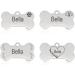 Paul Clover Deep Engraving Personalised Dog Tag ID Name Tags for Cat Puppy Pet Collar Tag Dog Collar Tag Dog Cat Pet ID Tag Pet Owner Gift (Bone Black - L) (Bone Stainless Steel Silver Small) Small Bone Stainless Steel Silver - Buy Online on GoSupps.com