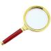 Magnifying Glasses Educational Hobby Magnifiers Portable Detachable Ultra-Clear Handheld Reading Magnifying Glass with Wiping Mirror Cloth Designed for The Elderly Group Students Comfortable