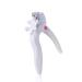 Nail Clipper Set Professional U-Shaped Nail Clipper Nail Tip Trimmer False Tips Colorful Edge Cutters Toenail Scissors Tools Manicure Tool Portable (Color : White)