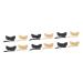 FOMIYES 12 Pairs Heel Grips Heel Pad Anti-wear Heel Sticker Adhesive Shoe Insoles Heel Protector Grips Heel Cushion Heel Rubbing Protectors Heel Liner Inserts High Heels Shoe Grips Liner As Shownx3pcs Mx3pcs