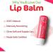 Strawberry Vitamin E Lip Balm - 12-Hour Moisturization Naturally Tinted 4g | International Shipping Available - Buy Online on GoSupps.com