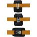 L-V2BLACK Premium Nylon Case with Belt Clip for Freestyle Libre & Freestyle Libre 2 | Durable Protective Case for Diabetes Management - International Shipping Available - Buy Online on GoSupps.com