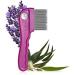 Puressentiel Anti Lice Tri Expert Comb Combatting and detection of lice - Triple row of teeth Triple Efficacy - Headlice larvae and nits removal - Stainless steel Magnifying glass - All hair types 1 Unit (Lot de 1) - Buy Online on GoSupps.com