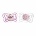 Chicco Physio Light Silicone Pacifier Sterilizable Pack of 2 Pink 2-6 m Pink 2-6 mois