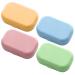 Sioppkik 4 Pack contact lens container travel set for contact lenses contact lenses case contact lenses container with mirror tweezers remove contact lenses for at home and travel 4 color