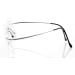 Eyekepper Titanium Rimless Round Reading Glasses - Gunmetal Circle Reader +2.5 | International Shipping Available - Buy Online on GoSupps.com