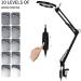 Lightweight Magnifying Glass Led Folding Long Arm Clip Eye Protection USB Reading Book Light Led Clip Magnifying Glass Electronic Maintenance Light/Black Lofty Ambition - Buy Online on GoSupps.com