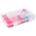 Rayher 14860258 Silicone Beads Assorted - Pink Light Grey White | 61 Pieces Set with Threading Cord | Sweat & Saliva Resistant | Perfect for Jewelry Making - Buy Online on GoSupps.com