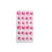 dijiusidy 1 Set Christmas Nail Wraps Cartoons Style Decor Adorable False Fingernails Children Removable Art Decals DIY Manicure PNT-16-10