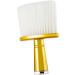 MERRYHAPY Hair Brush Hairdressing Face Duster Haircut Duster Haircut Brush Hair Cutting Neck Duster Neck Duster Hair Removal Brush Neck Hair Sweep Brush Dedicated Hair Comb 14x10cm Golden - Buy Online on GoSupps.com