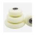 3/4/5 Inch Single Wheel White Nylon Wheel Universal Wheel Racking Equipment Wheel Industrial Plastic Universal Wheel Caster 4Pcs (Size : 5 inch-12mm) - Buy Online on GoSupps.com