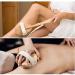 5-Part Body Brush Set - Shower Brush Massage Brush Loofah Sponge & Pumice Stone with Removable Bamboo Handle - Perfect Gift for Women - Buy Online on GoSupps.com