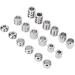 Beard Beads For Men Viking Hair Beads Spiral Coils Metal Dreadlocks Beads 18pcs High Hardness Stainless Steel Viking Hair Beads Size for Hair Beard Weaving - Buy Online on GoSupps.com