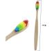 FRCOLOR 4pcs Adult Toothbrush Set - Eco-Friendly Colorful Travel-Friendly Oral Care - Degradable & Effective Bristles - Buy Online on GoSupps.com