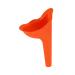 Portable Urinals 1pc Portable Women Camping Urine Device Funnel Urinal Female Soft Travel Urination Toilet Women Stand Up Pee Portable Urinal for Men Women (Color : Orange)