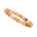Emilys Gems Power - Chakra Bracelets | Stretchable | 8mm Natural Stone - For your well-being Yellow Jade