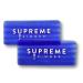BARBER GRIPPERS by SUPREME TRIMMER   Salon & Barber Hair Holder Grips for Men & Women   Hair Stylish Grippers (Blue Rectangle)