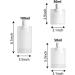 9 Pcs Portable Travel Fluid Bags Transparent Travel Fluid Dispensing Packing Bag Clamshell Travel Fluid Pouches for Toiletries Lotion Shampoo Hand Soap (30ml/50ml /100ml) - Buy Online on GoSupps.com