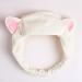 Adecco LLC 5 Pack Cat Ear Headbands for Women and Girls - Perfect for Washing Face, Shower, Makeup, Spa, Running, and Sports - Buy Online on GoSupps.com