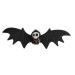 hgnxa Punk Bat Wing Skull Shape Hair Clip Halloween Party Headwear for Woman Girls Taking Photo Bangs Anti-slip Hairpin 2