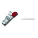 Victorinox nail clippers small nail cutter professional manicure pedicure precision ABS/cellidor red & glass nail file rubis professional manicure pedicure precision glass white ergonomic + glass nail file rubis