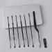 ISTOVO Black 7Pcs Stainless Steel Ear Pick Spoon Ear Wax Cleaner Health Curette Ear Earwax Remover Cleaning Selection Tools - Buy Online on GoSupps.com