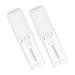 PLAFOPE 2pcs Eyelash Raincoat Essence Mascara Clear Raincoat Clear Rain Coat Gels Transparent Plastic