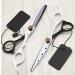 Hair Cutting Scissors Shears Kit 6inch Professional Hairdressing Scissors Cutting & Thinning Scissor Shears Barber Hair Scissors Set (Color : White)
