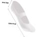Mikinona 1 Pair Cracked Heel Socks Silicone Moisturizing Socks Cooling Heel Repair Socks Plantar Silicone Socks Heel Sleeves Arch Socks Compression White Beach Ballet Socks Men and Women - Buy Online on GoSupps.com