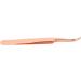 Eyelash Applicator Tool DIY Rose Gold Curved Lash Tweezer for Easy Lashes Application and Removal - Buy Online on GoSupps.com
