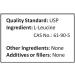 L-Leucine Pure Powder Leucine BCAA complies with USP Quality Standard (227 Grams (8.0 oz)) 8.01 Ounce (Pack of 1) - Buy Online on GoSupps.com