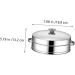 Alipis 1 Set Steamer Stainless Steel Cookware Dumpling Stainless Steel Steam Basket Vegetable Accessories - Buy Online on GoSupps.com