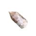 FUERLI Natural Cherry Agate Tower Crystal Craft Flower Agate Stick Crystal Decor (Size : Purple)
