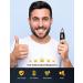 Nose Hair Trimmer & Ear Clipper Cordless Tool with IPX7 Waterproof | Facial Hair Scissor for Men and Women - Black - Buy Online on GoSupps.com