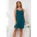 Sosolism Women's Nursing Nightdress with Padded Lace Trim - Green Maternity Dress - Buy Online on GoSupps.com